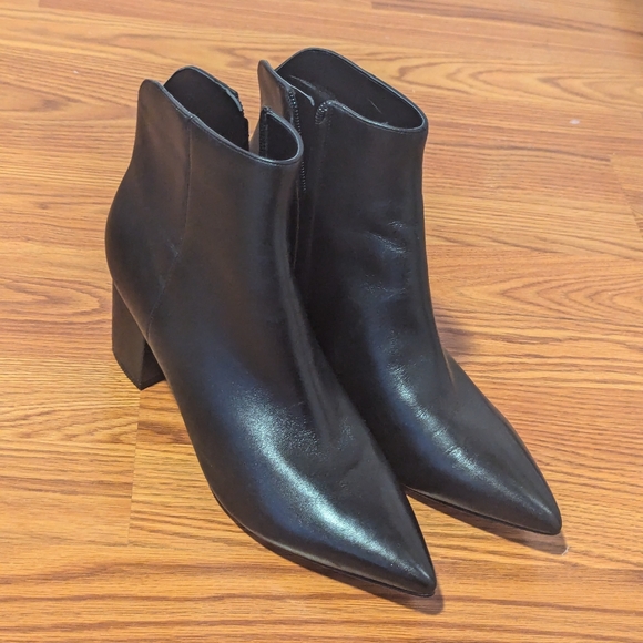 Marc Fisher Jojo Pointed Toe Bootie (Women) - Picture 10 of 10